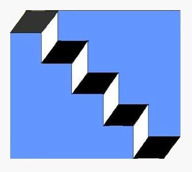 Stairs illusion